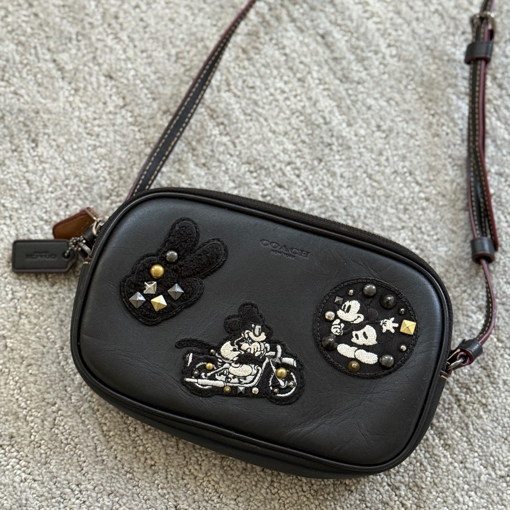 Coach x Disney Patch Crossbody Mickey Mouse Purse
